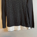 Diamond Layered Look Sweater-4