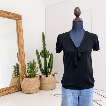 Tie Sweater