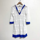 Hooded Swim Cover Knit Dress-2