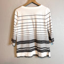 Striped Tassel Blouse-9