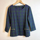Plaid Blouse-2