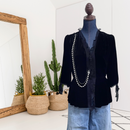 Velvet Cardigan-1