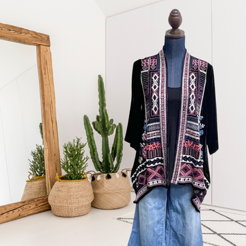 Embroidered Cardigan