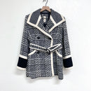 Plaid Belted Jacket-2