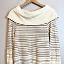 Striped Cowl Neck Sweater-9