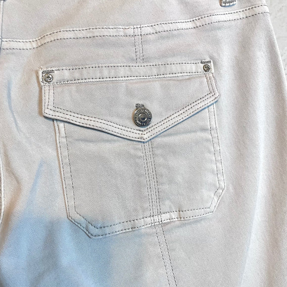 Beaded Slim Crop Pants