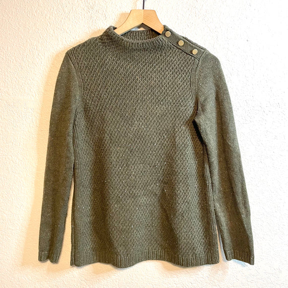 Shoulder Button Sweater