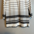 Striped Tassel Blouse-12