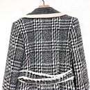 Plaid Belted Jacket-8