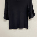 Knit Bell Sleeve Sweater-9