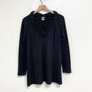 Braided V-Neck Sweater-2