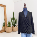 Faux Wrap Sweater-1