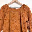 Corduroy Lace Top-4