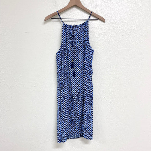 Floral Geo Print Dress