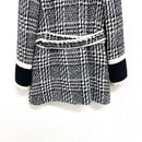 Plaid Belted Jacket-9