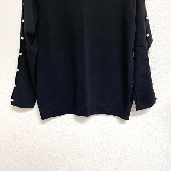 Pearl Trim Sweater