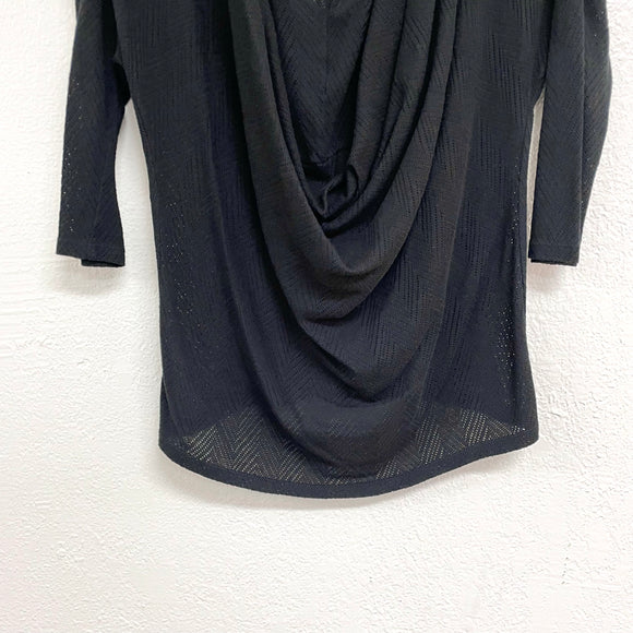 Draped Neck Sweater