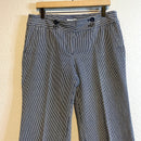 Striped Cotton Denim Trousers-2