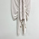 Faux Fur Trim Shawl-5