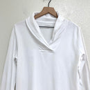Shawl Neckline Sweatshirt-9