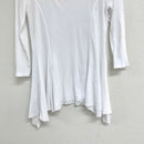Asymmetrical Hem Tee-5