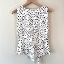 Floral Tie Front Blouse-6