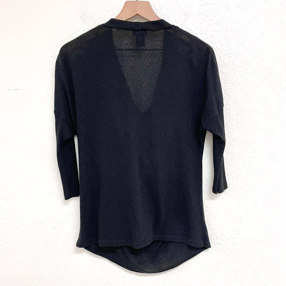 Draped Neck Sweater