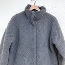 Textured Mock Neck Jacket-3