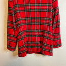 Plaid Holiday Blazer Jacket-7