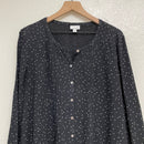 Square Polka Dot Blouse-3
