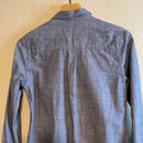 Chambray Button Down Top-7