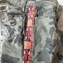 Camo Embroidered Skinny Pants-9