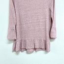Linen Bell Sleeve Top-9