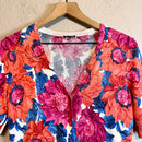 Floral Button Down Cardigan-3