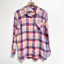 Button Up Plaid Top-2