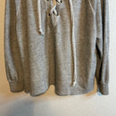 Hooded Lace Up Sweatshirt-4