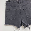 Distressed Jean Shorts-8