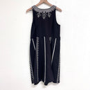 Embroidered Linen Dress-7