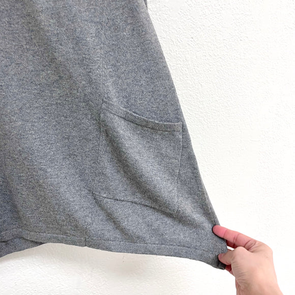 V-Neck Pocket Sweater