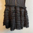 Raw Ruffle Tiered Dress-9