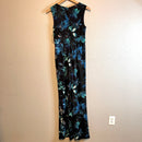 Floral Twist Front Maxi Dress-6