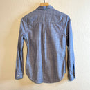 Chambray Button Down Top-6