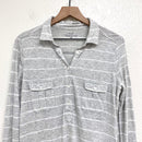 Long Sleeve Striped Polo-3