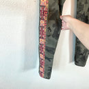 Camo Embroidered Skinny Pants-5