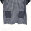 Plaid Lace Sleeve Tunic-6