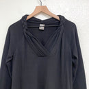 Braided V-Neck Sweater-3