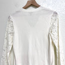 Lace V-Neck Sweater-8