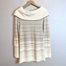 Striped Cowl Neck Sweater-8