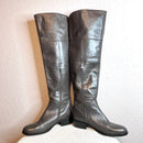 Over the Knee Leather Boots-3