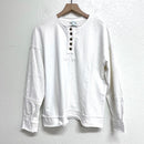Split Lace Henley Sweatshirt-2